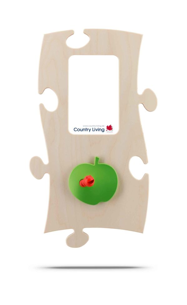PUZZLES+ Garderobe „Adams Apfel“/ Rahmen 10 x 15 cm
