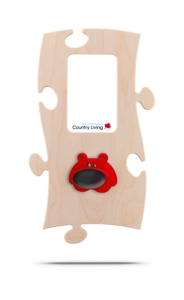 PUZZLES+ Garderobe „Brumm Bär“ / Rahmen 10 x 15 cm