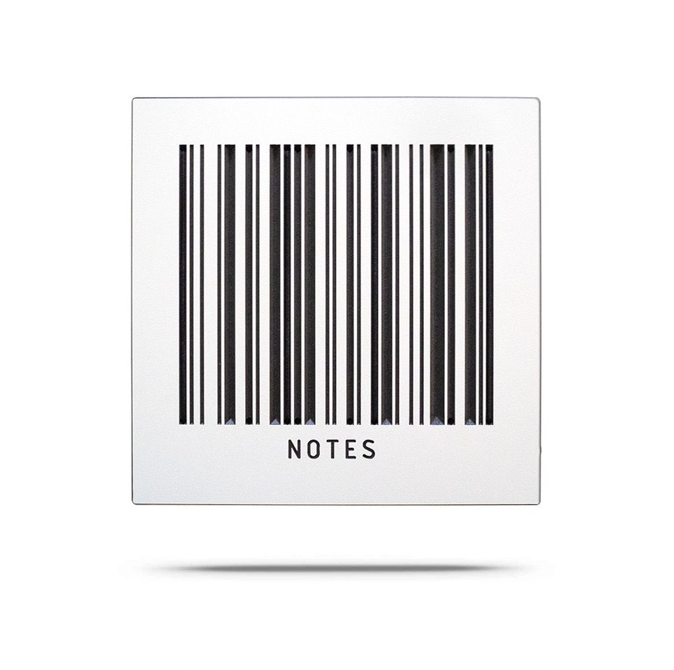 BARCODE BOARD klein, „Notes“