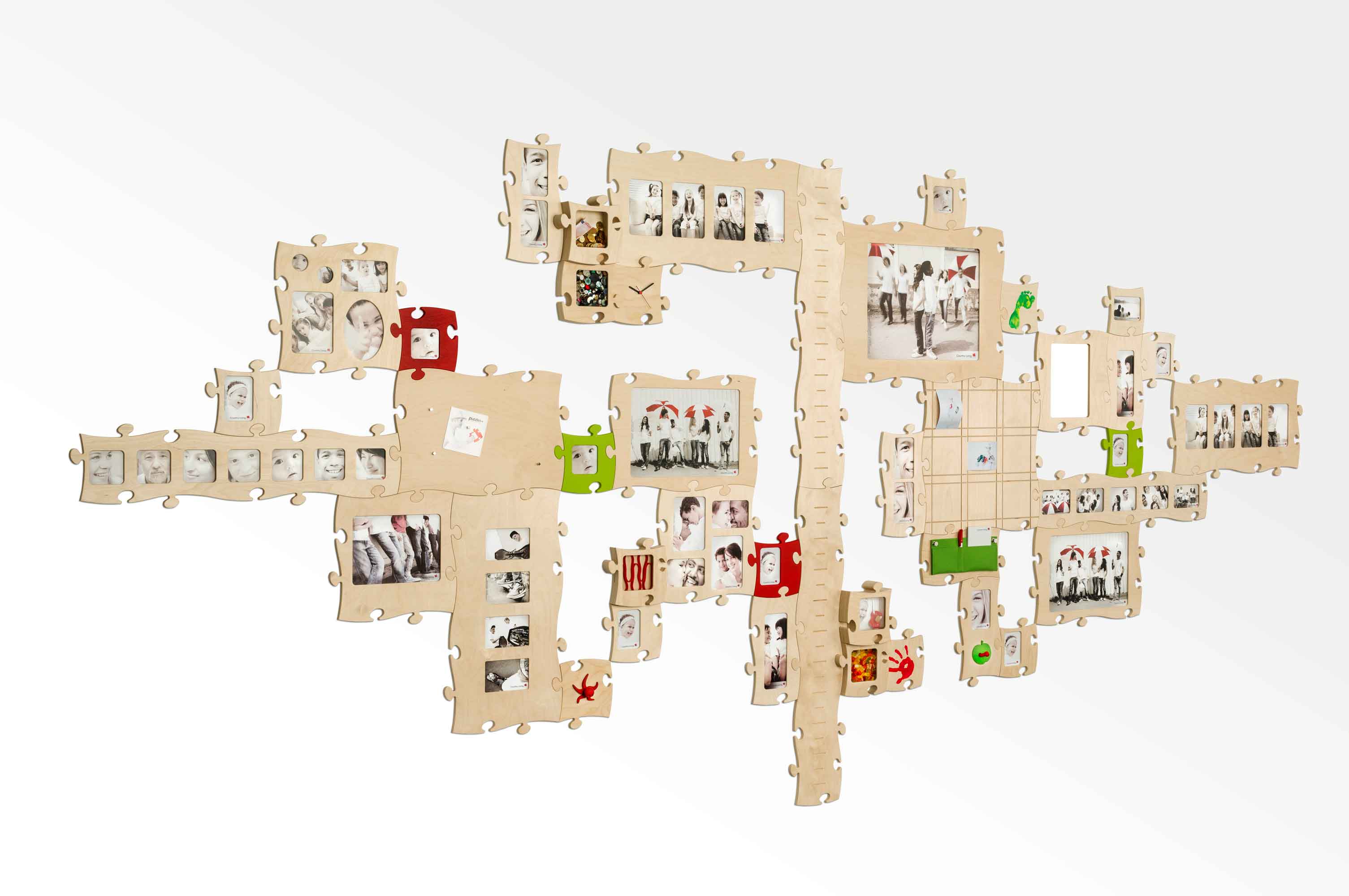 Große Puzzle-Wand