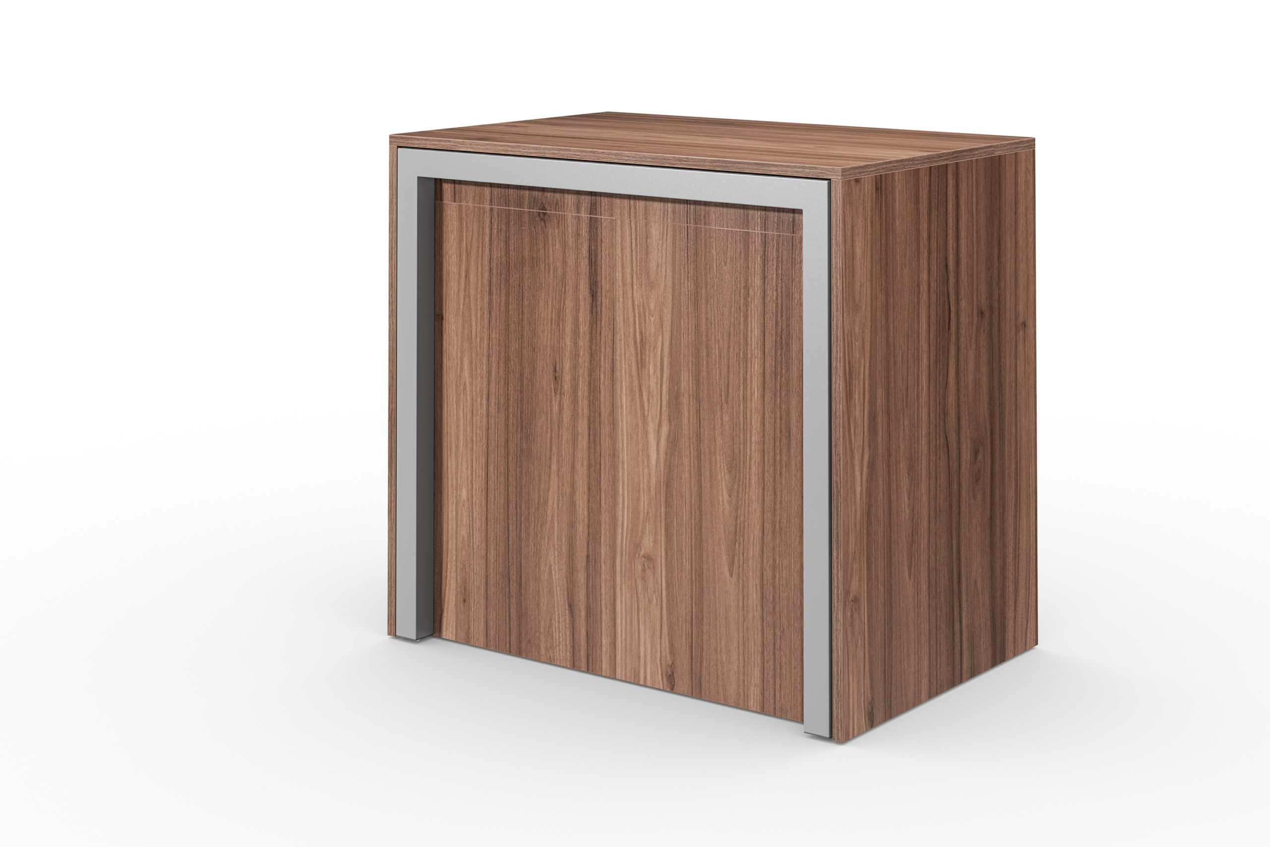 ALWINS Room and Boards Sideboard Tuer geschlossen Nussbaum scaled