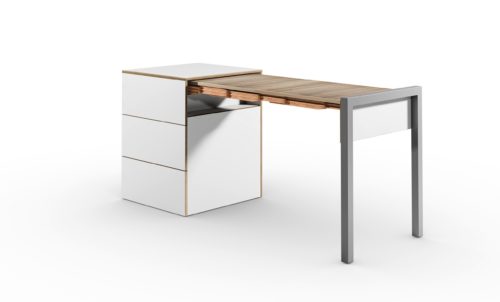 ALWIN SPACE BOX Schubladen geschlossen weiss Eiche rechts scaled