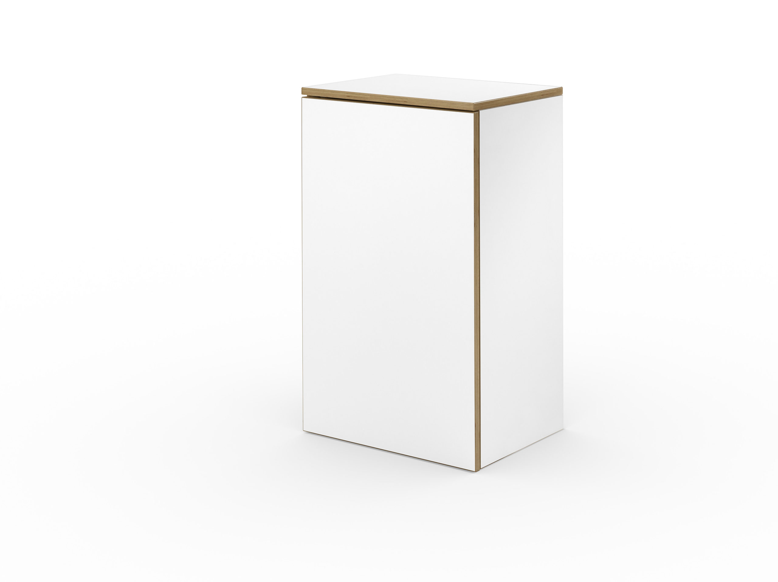 CL Cabinet Weiss Tuer Rechts geschlossen scaled