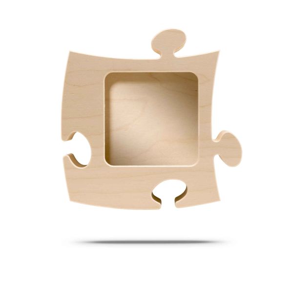 PUZZLES+ Schattenbox/Spardose, 5 Ebenen